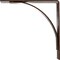 Ekena Millwork Morris Steel Bracket, Antiqued Copper 3"W x 14"D x 14"H BKTM03X14X14MOACO - alternate 7